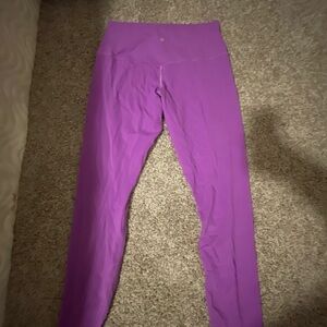 lululemon align leggings- high rise